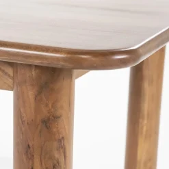 Straluma Acacia houten eettafel met afgeronde hoeken><noscript><img width=