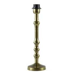 Straluma Antiek bronzen lampvoet Semut exclusief kap> Tafellampen|Lampenvoeten