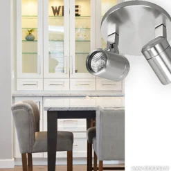 Straluma Badkamerlamp Rain  2 lichts nikkel IP44><noscript><img width=