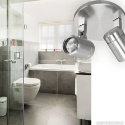 Straluma Badkamerlamp Rain  2 lichts nikkel IP44><noscript><img width=