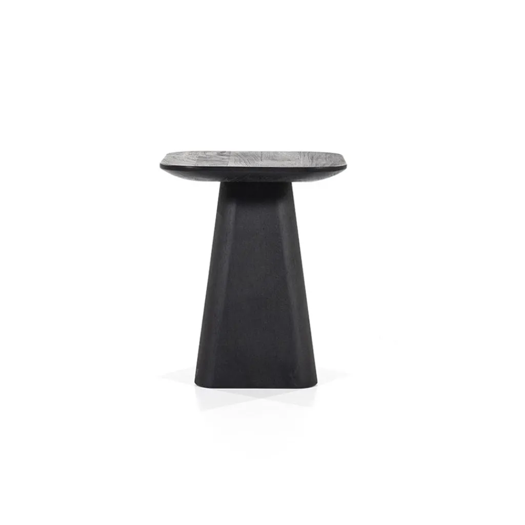 Straluma Bijzettafel Aron zwart 40x40 cm> Bijzettafels