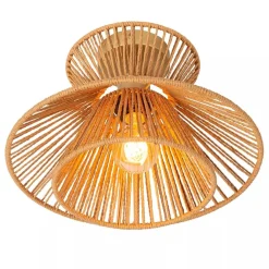 Straluma Botanische plafondlamp naturel / mat goud><noscript><img width=