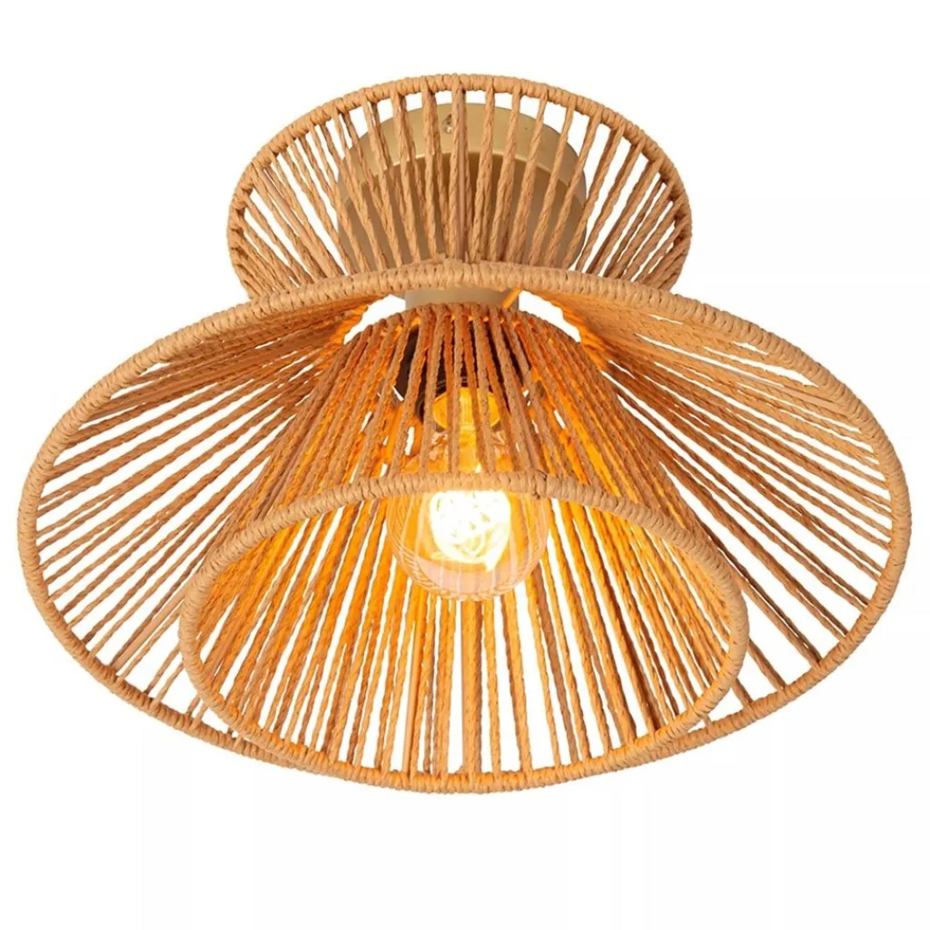 Straluma Botanische plafondlamp naturel / mat goud> Plafondlampen|Botanische Verlichting