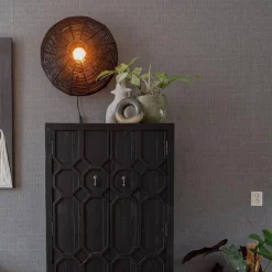 Straluma Botanische wandlamp Mataka donker bruin rotan L&L><noscript><img width=