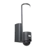 Straluma Buitenlamp cilinder donker grijs inclusief LED en camera> Wandlampen|Buitenlampen