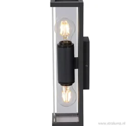 Straluma Buitenlamp 2L lantaarn antraciet IP54></noscript> Buitenlampen|Halverlichting
