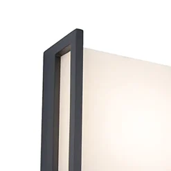 Straluma Buitenlamp LED wand vierkant donker grijs IP54> Wandlampen|Buitenlampen