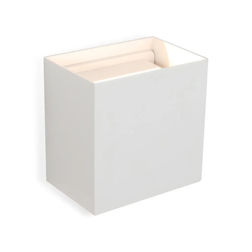 Straluma Buitenlamp rechthoekig wit IP65> Wandlampen|Buitenlampen