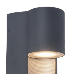 Straluma Buitenlamp wand downlighter IP54 grijs> Wandlampen|Buitenlampen