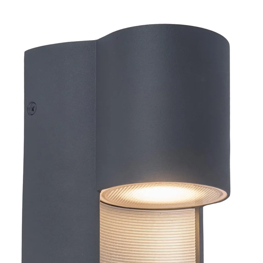 Straluma Buitenlamp wand downlighter IP54 grijs> Wandlampen|Buitenlampen