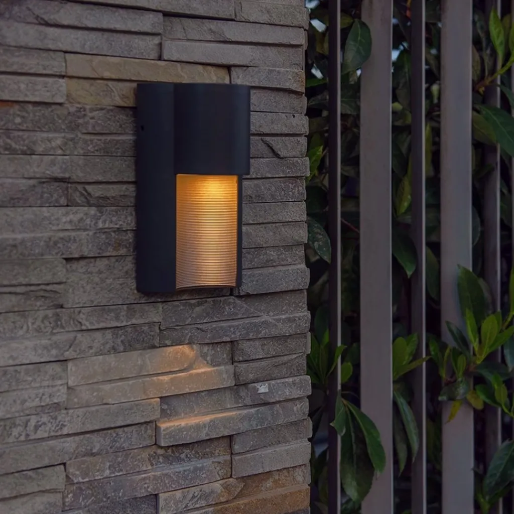 Straluma Buitenlamp wand downlighter IP54 grijs> Wandlampen|Buitenlampen