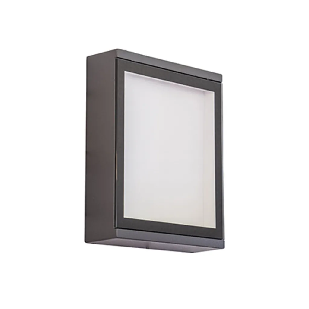 Straluma Buitenlamp wand rechthoek antraciet IP54> Wandlampen|Buitenlampen