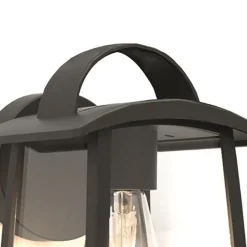 Straluma Buitenlamp wand zwart met helder glas><noscript><img width=