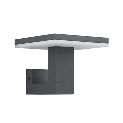 Straluma Buitenlamp-wandlamp antraciet square> Wandlampen|Buitenlampen