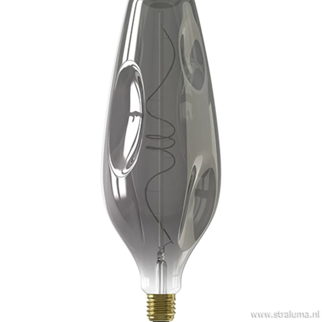 Straluma Calex Barcelona lichtbron titanium 4w e27> Woonkamerlampen|Slaapkamerlampen