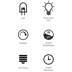 Straluma Calex Organic Neo silver dimbaar></noscript> Calex