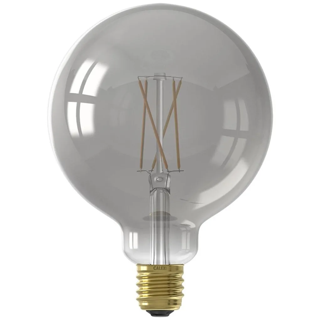 Straluma Calex Smart Home E27 Globe LED filament smoke G125> Smart lampen|Calex