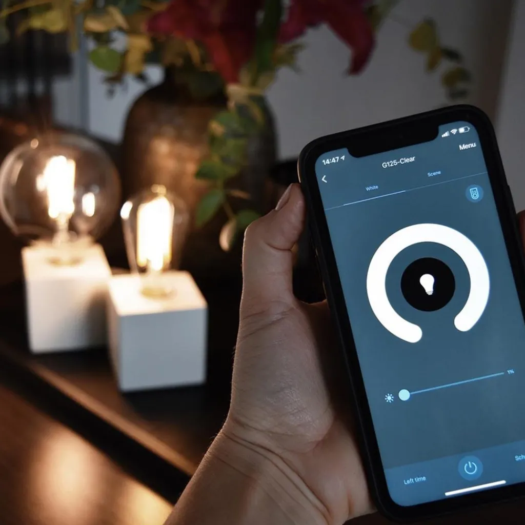 Straluma Calex Smart Home E27 LED filament helder Globe G125> Smart lampen|Calex