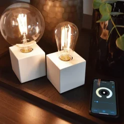 Straluma Calex Smart Home E27 LED filament helder Globe G125><noscript><img width=