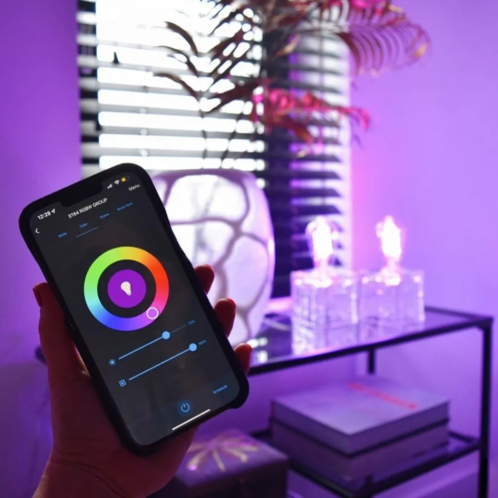 Straluma Calex Smart Rustiek ST64 Helder Flex Filament> Smart lampen|Calex