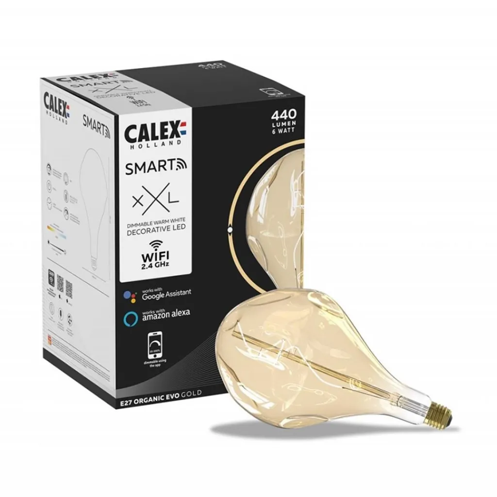 Straluma Calex Smart XXL Organic EVO Gold> Smart lampen|Calex