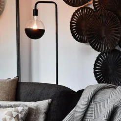 Straluma Calex vloerlamp U-Line mat zwart excl lichtbron><noscript><img width=