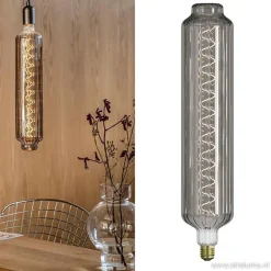 Straluma Calex XXL Lidingo lichtbron titanium 6W E27><noscript><img width=