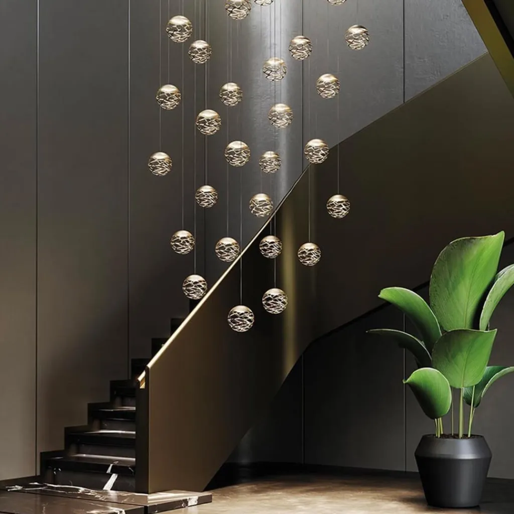 Straluma Design hanglamp Kelly cluster LED champagne> Hanglampen|Videverlichting
