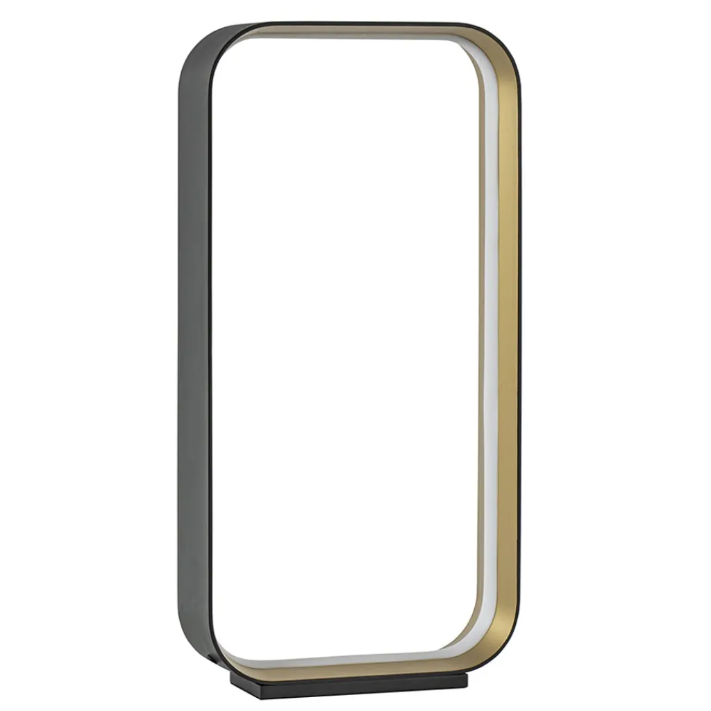 Straluma Design LED tafellamp dimbaar zwart/goud> Tafellampen|LED Tafellampen