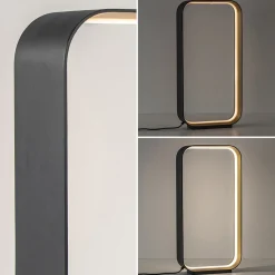 Straluma Design LED tafellamp dimbaar zwart/goud><noscript><img width=