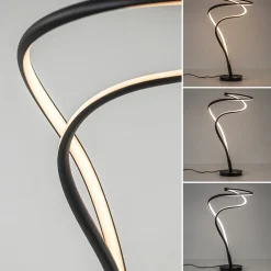 Straluma Design tafellamp zwart met dimbaar LED><noscript><img width=