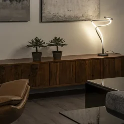 Straluma Design tafellamp zwart met dimbaar LED><noscript><img width=