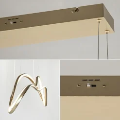 Straluma Dimbare LED hanglamp goud><noscript><img width=