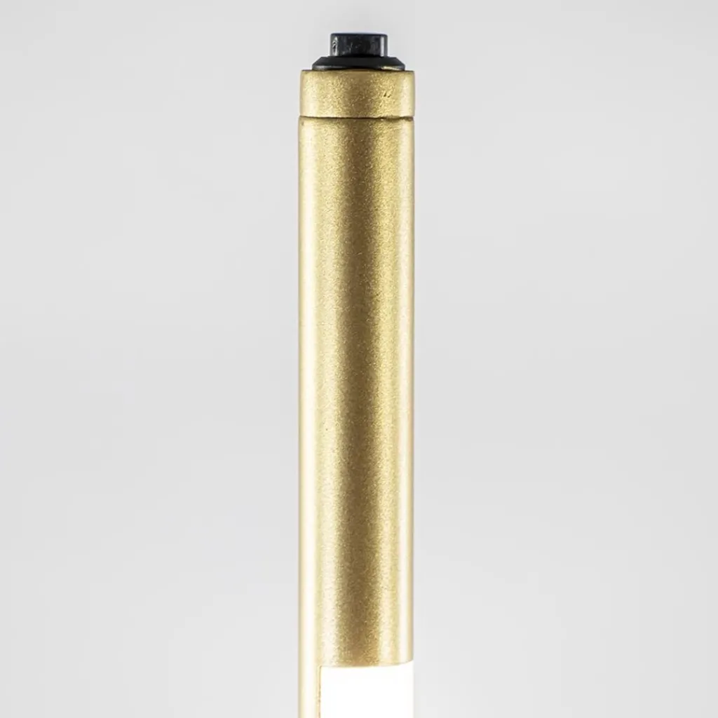 Straluma Dimbare LED vloerlamp met verstelbare kap goud> Vloerlampen|LED Vloerlampen