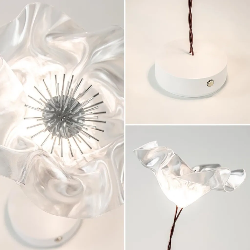 Straluma Draadloze tafellamp op batterij Lafleur prisma> Tafellampen|LED Tafellampen