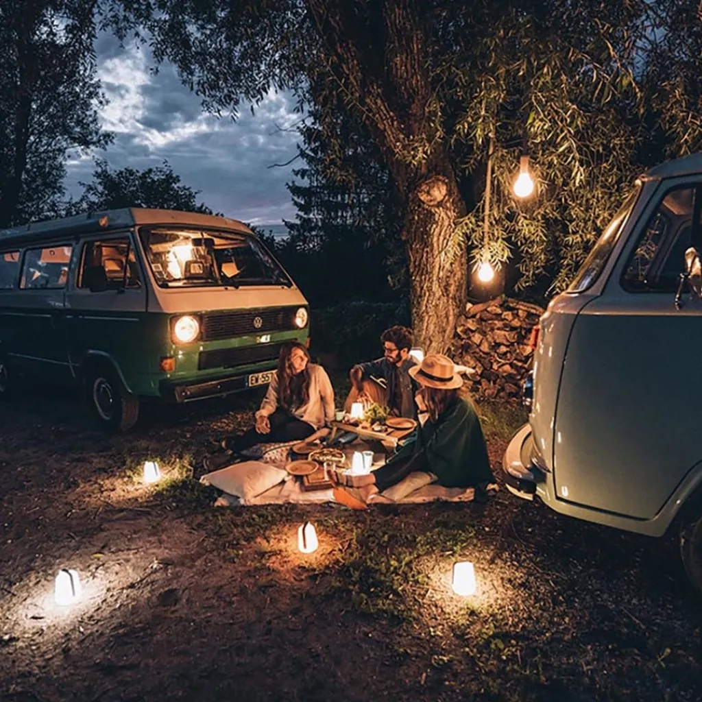 Straluma Draagbare buitenlamp IP54 grijs> Tafellampen|Wandlampen