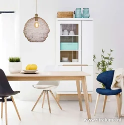 Straluma Gaas hanglamp Nina mat goud><noscript><img width=