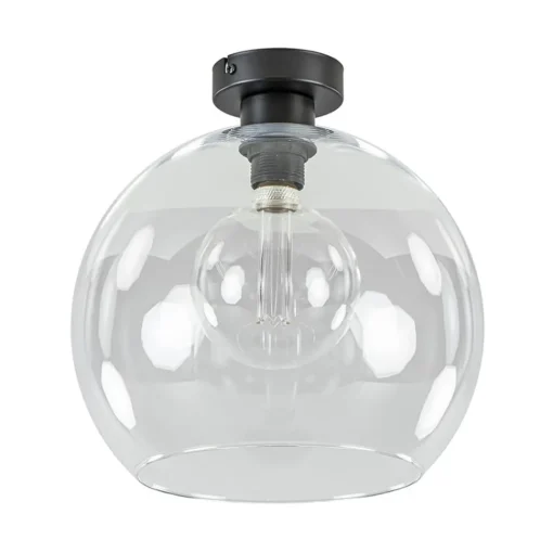 Straluma Globe plafondlamp helder glas 30 cm> Halverlichting|Plafondlampen