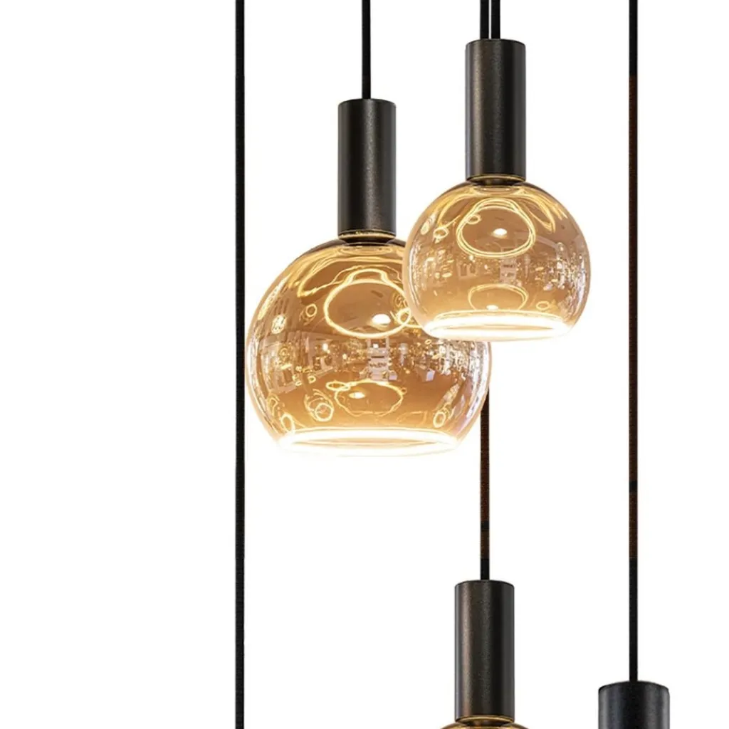 Straluma Grote design hanglamp / videlamp zwart Ø100 cm> Hanglampen|Videverlichting