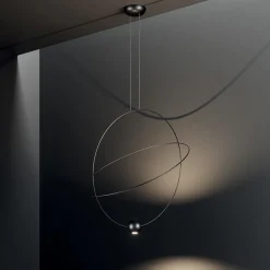 Straluma Grote design hanglamp ring met LED spot><noscript><img width=