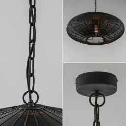 Straluma Grote Light and Living hanglamp Bahoto mat zwart><noscript><img width=