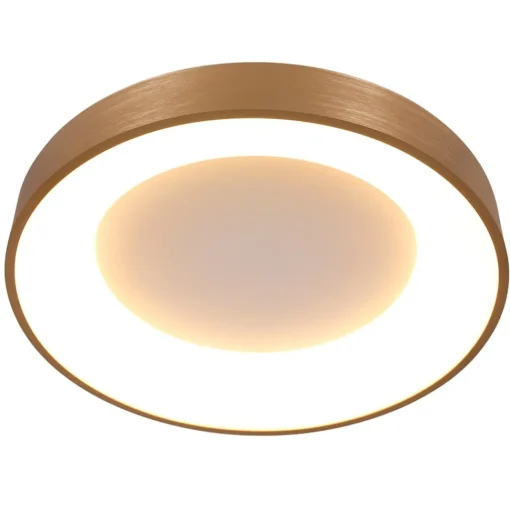 Straluma Grote plafondlamp goud 48 cm inclusief LED> Plafondlampen|Plafonnières