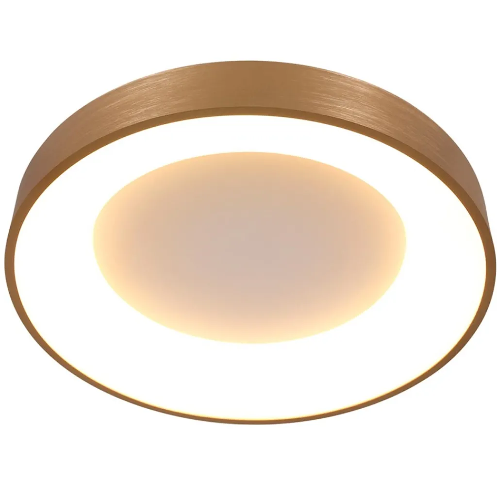 Straluma Grote plafondlamp goud 48 cm inclusief LED> Plafondlampen|Plafonnières