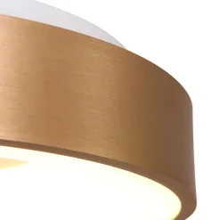 Straluma Grote plafondlamp goud 48 cm inclusief LED><noscript><img width=