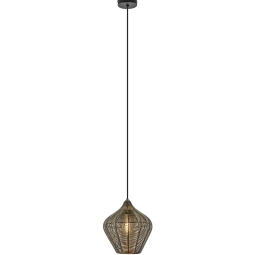 Straluma Hanglamp Alvaro 27cm antiek brons> Eettafellampen|Light and Living
