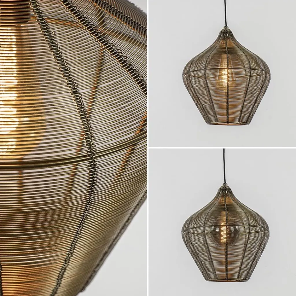 Straluma Hanglamp Alvaro 27cm antiek brons> Eettafellampen|Light and Living
