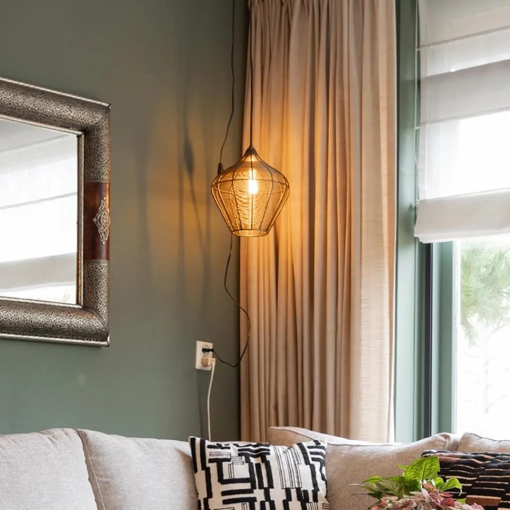Straluma Hanglamp Alvaro 27cm antiek brons> Eettafellampen|Light and Living