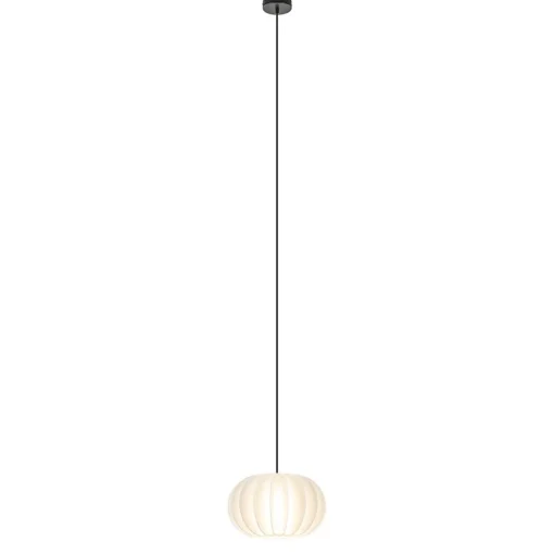 Straluma Hanglamp Arena 1L 30cm zwart/kap wit> Hanglampen|Design Verlichting