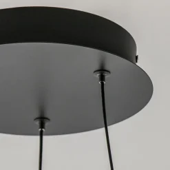 Straluma Hanglamp Ascoli 65 rond zwart/matgoud><noscript><img width=