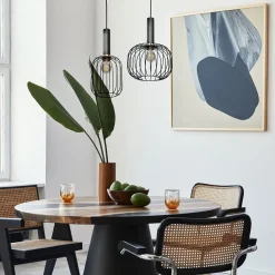 Straluma Hanglamp Aureole cilinder smal zwart><noscript><img width=